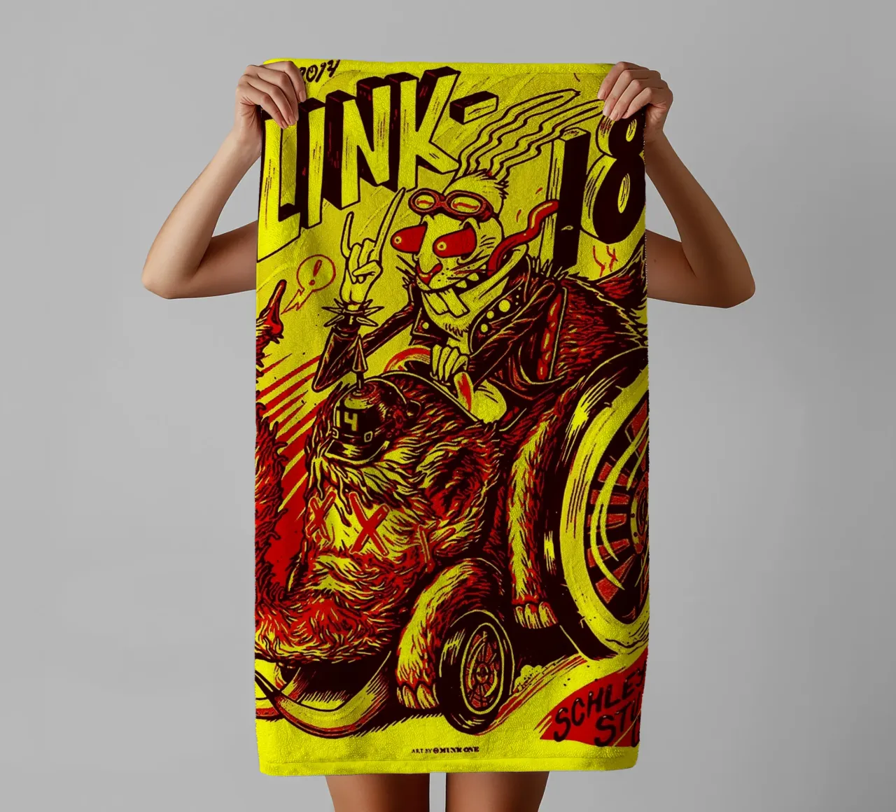Blink-182 asciugamano da bagno da vanhesling