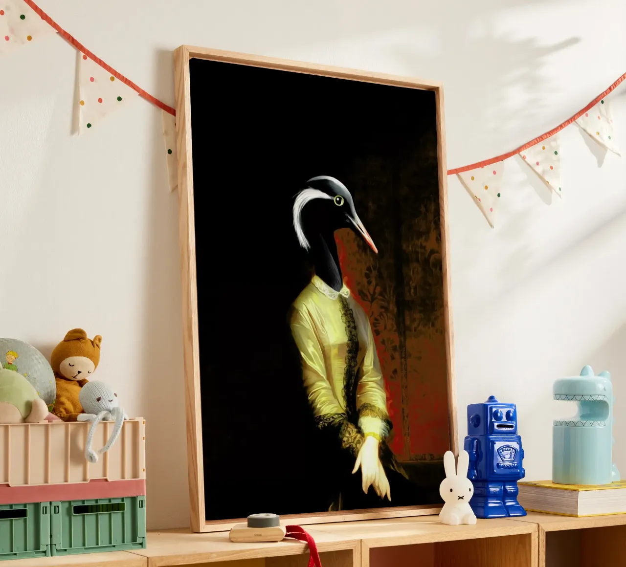 Ava canvas met Baklijst van Tein Lucasson