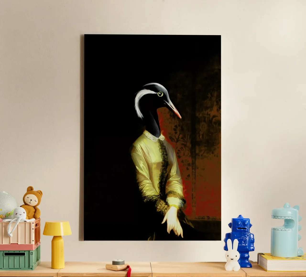 Ava canvas met Baklijst van Tein Lucasson