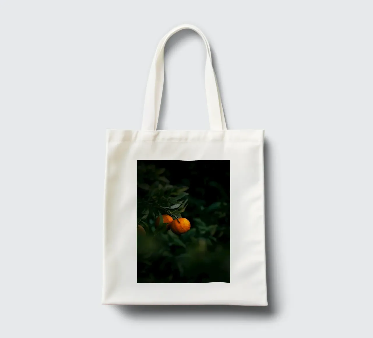 orange citrus tote bag by Earthly Visions