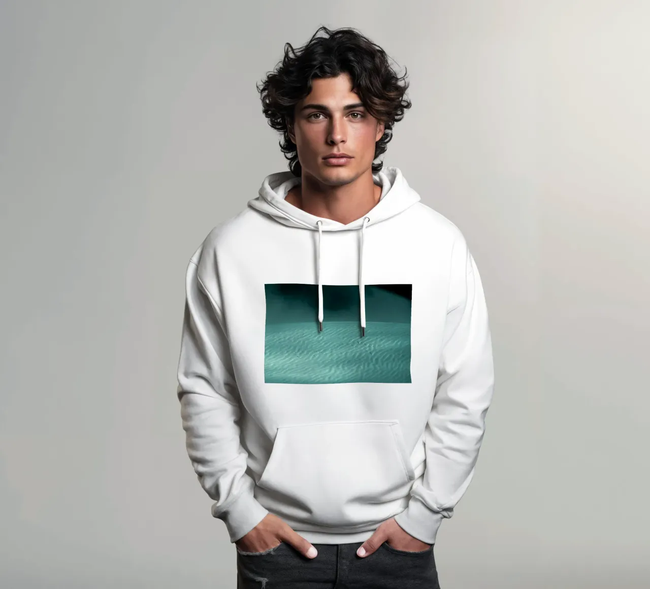 dune di sabbia felpa con cappuccio da Earthly Visions