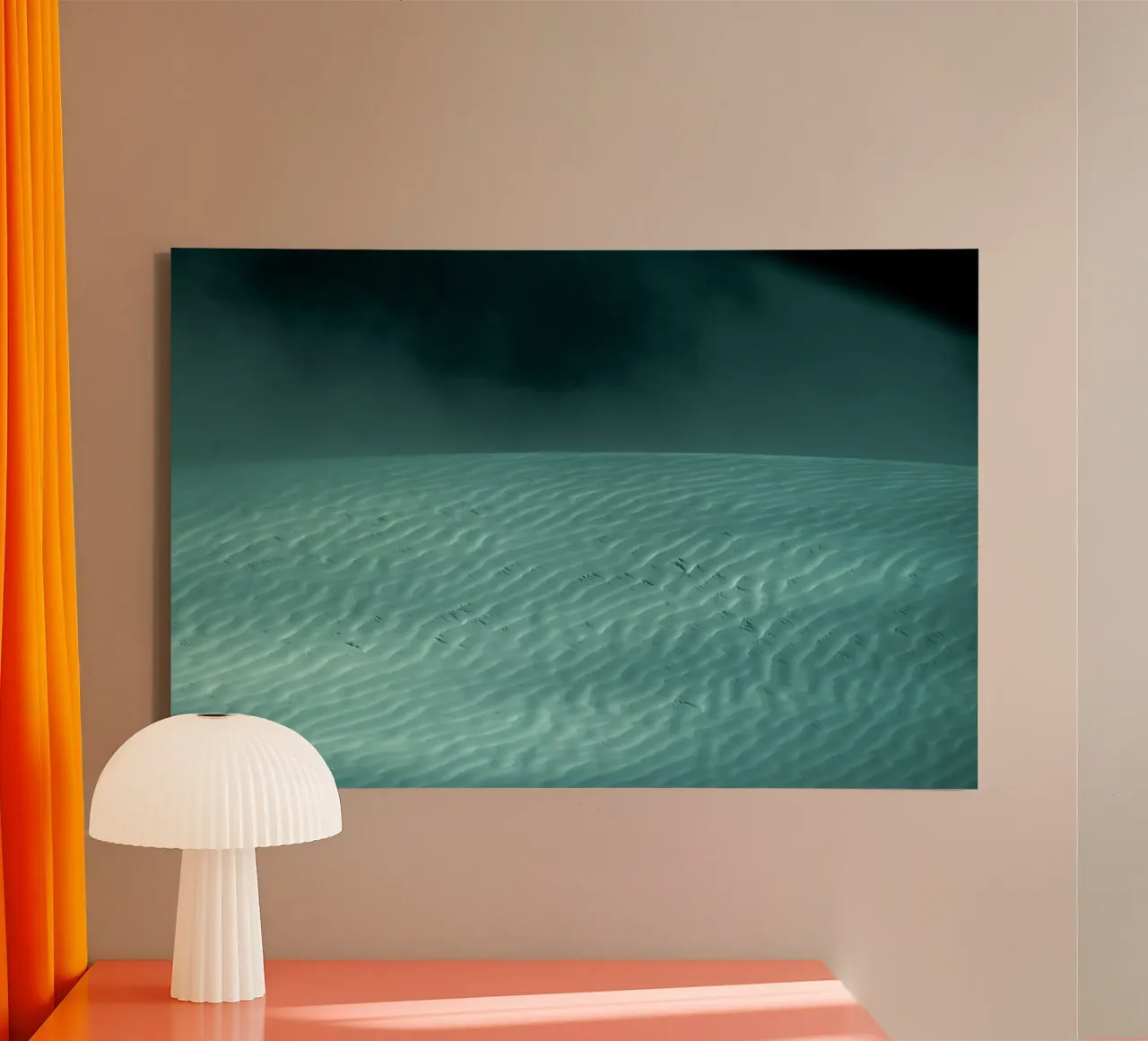 dune di sabbia tela con Cornice a cassetta da Earthly Visions