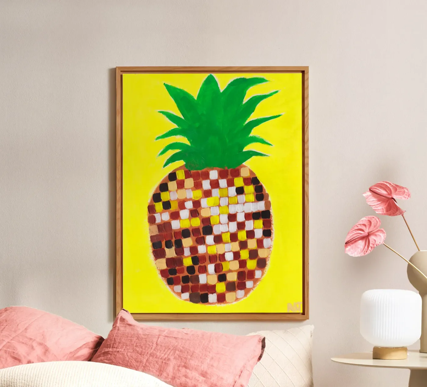 Disco Pineapple pannello forex da Natasha Joseph