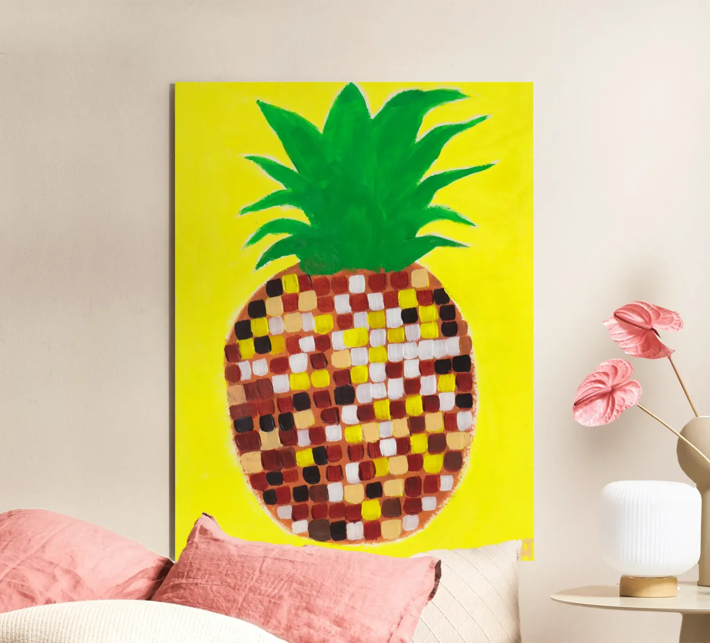 Disco Pineapple pannello forex da Natasha Joseph