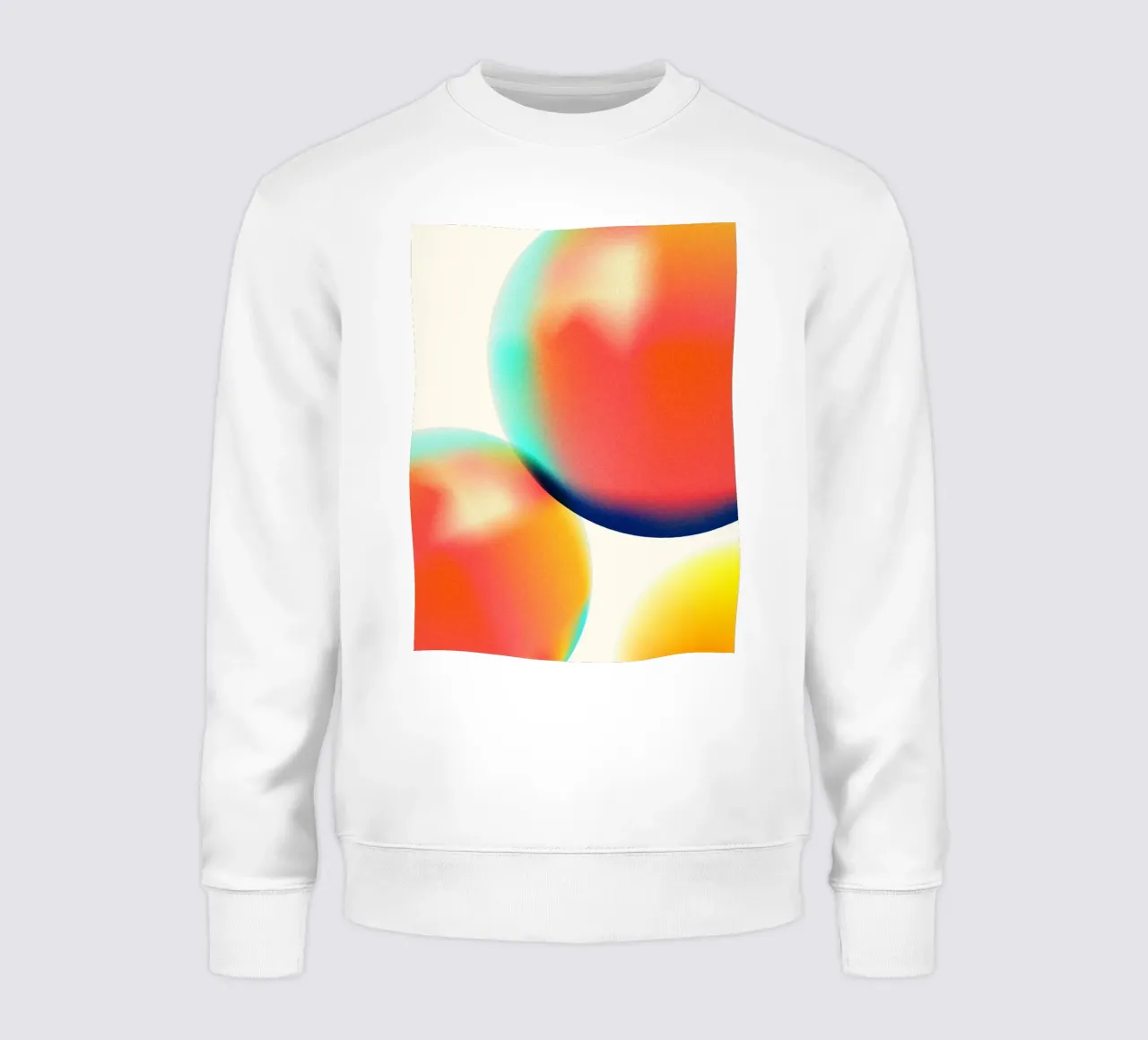 Traumkugeln - Abstrakte Gradient Bubble Art Sweatshirt von showmemars