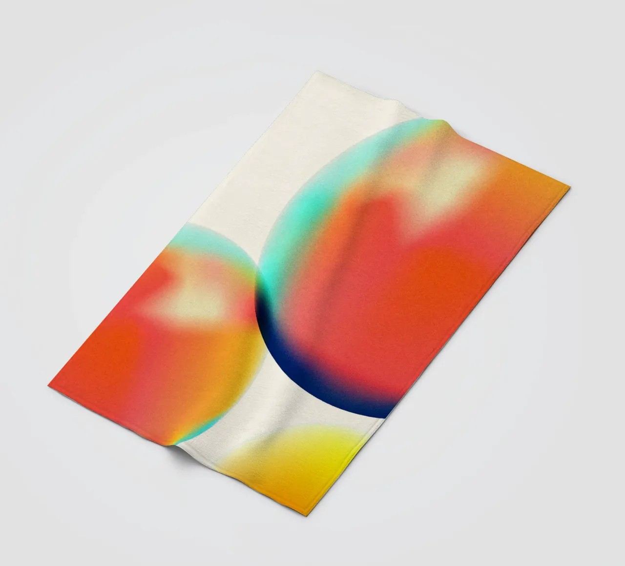 Traumkugeln - Abstrakte Gradient Bubble Art Fleecedecke von showmemars