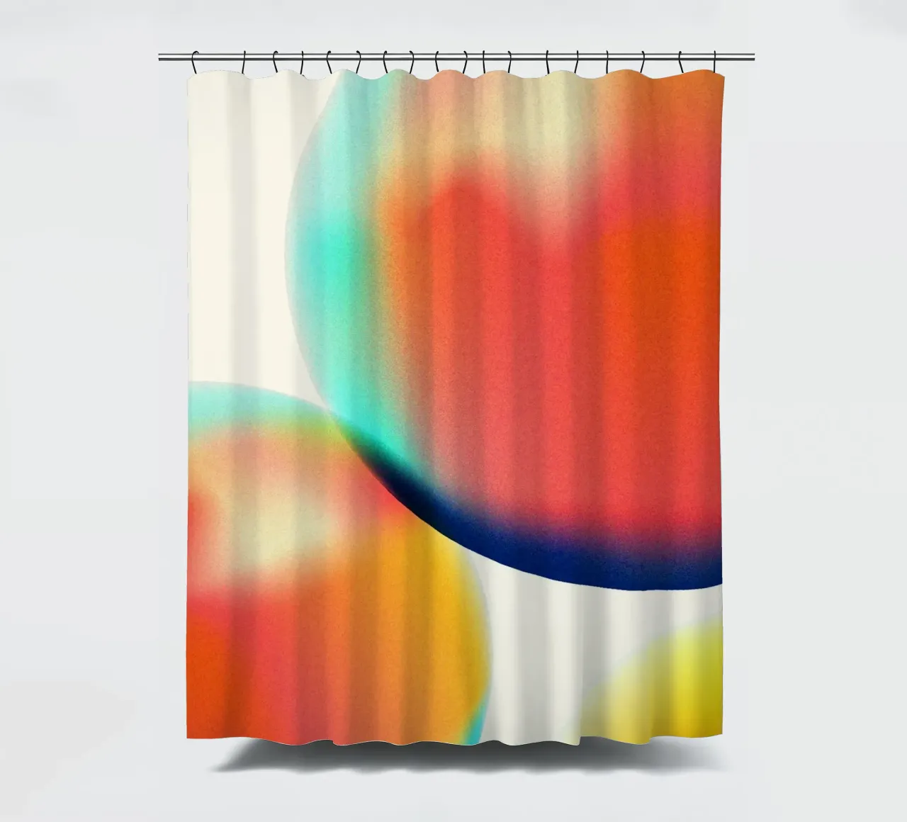 Traumkugeln - Abstrakte Gradient Bubble Art Duschvorhang von showmemars