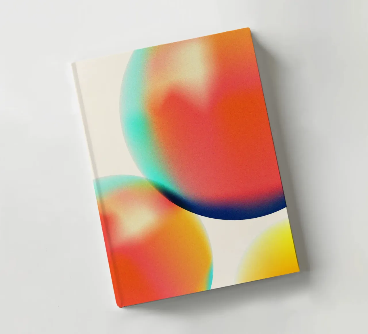 Esferas de ensueño - Arte abstracto de burbujas degradadas cuaderno de showmemars