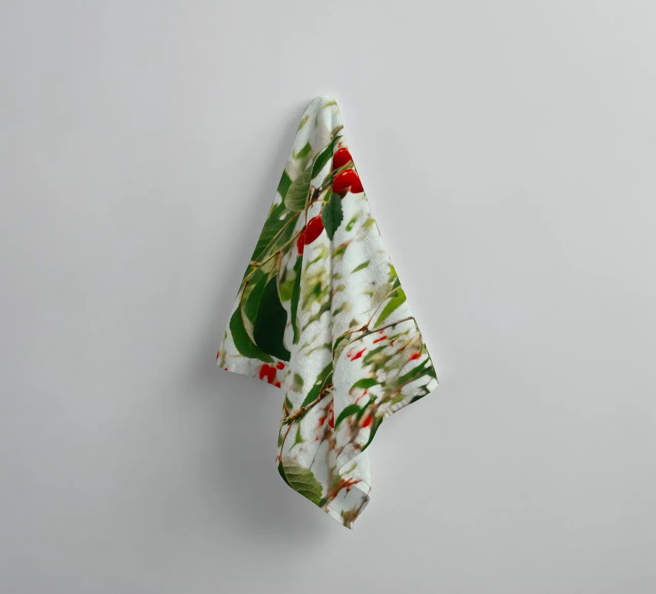 Kirschen rot Handtuch von Earthly Visions