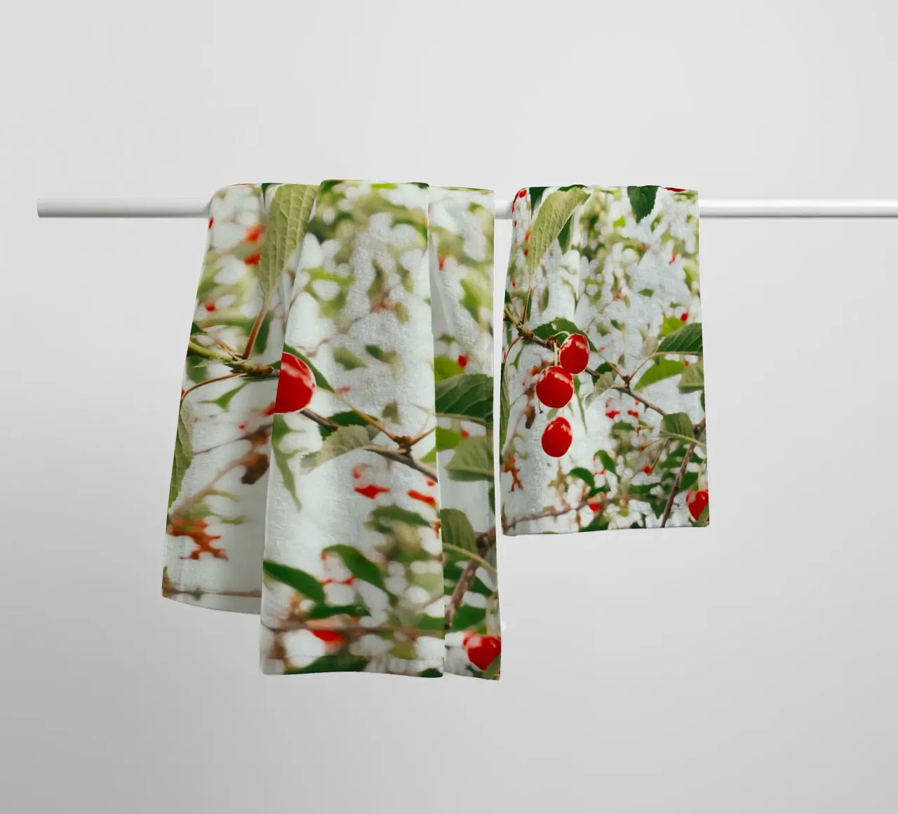 Kirschen rot Handtuch von Earthly Visions