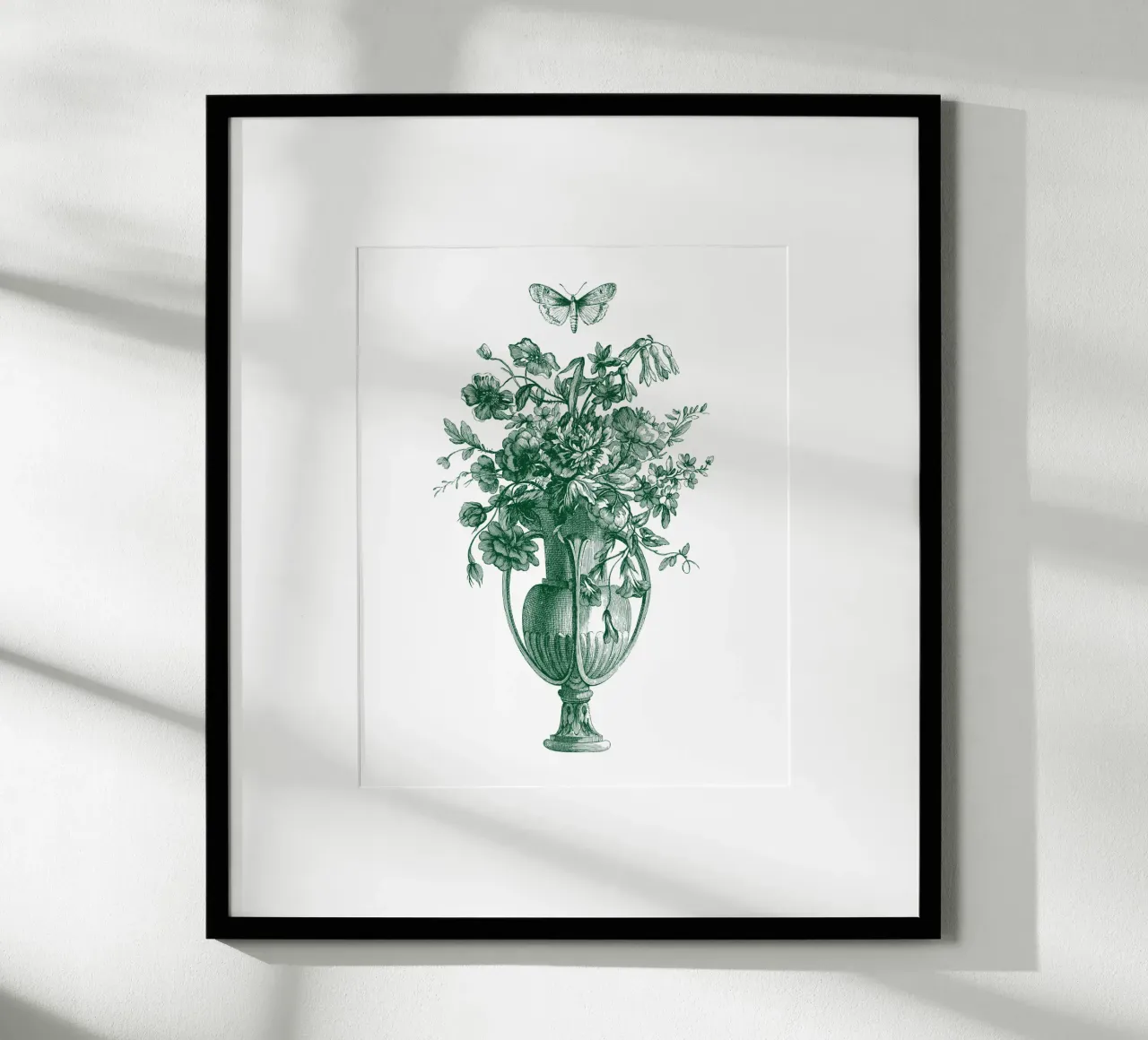 vintage and butterfly bouquet hahnemühle by morphinaeblue