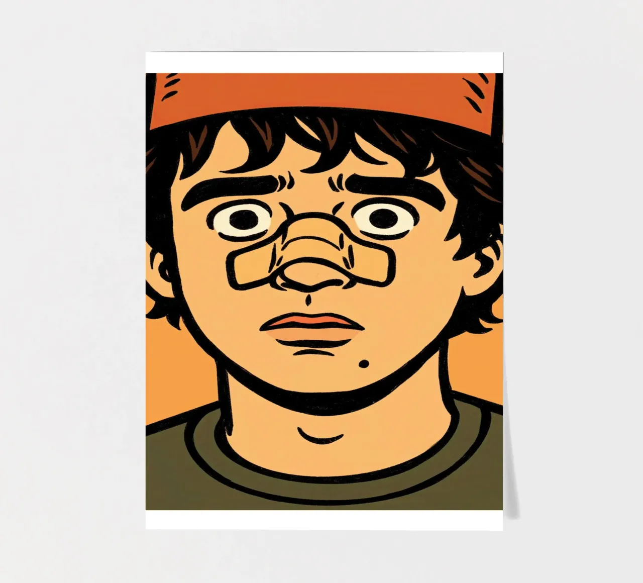 Peter als König Paimon Stickerbogen von lucasmeier