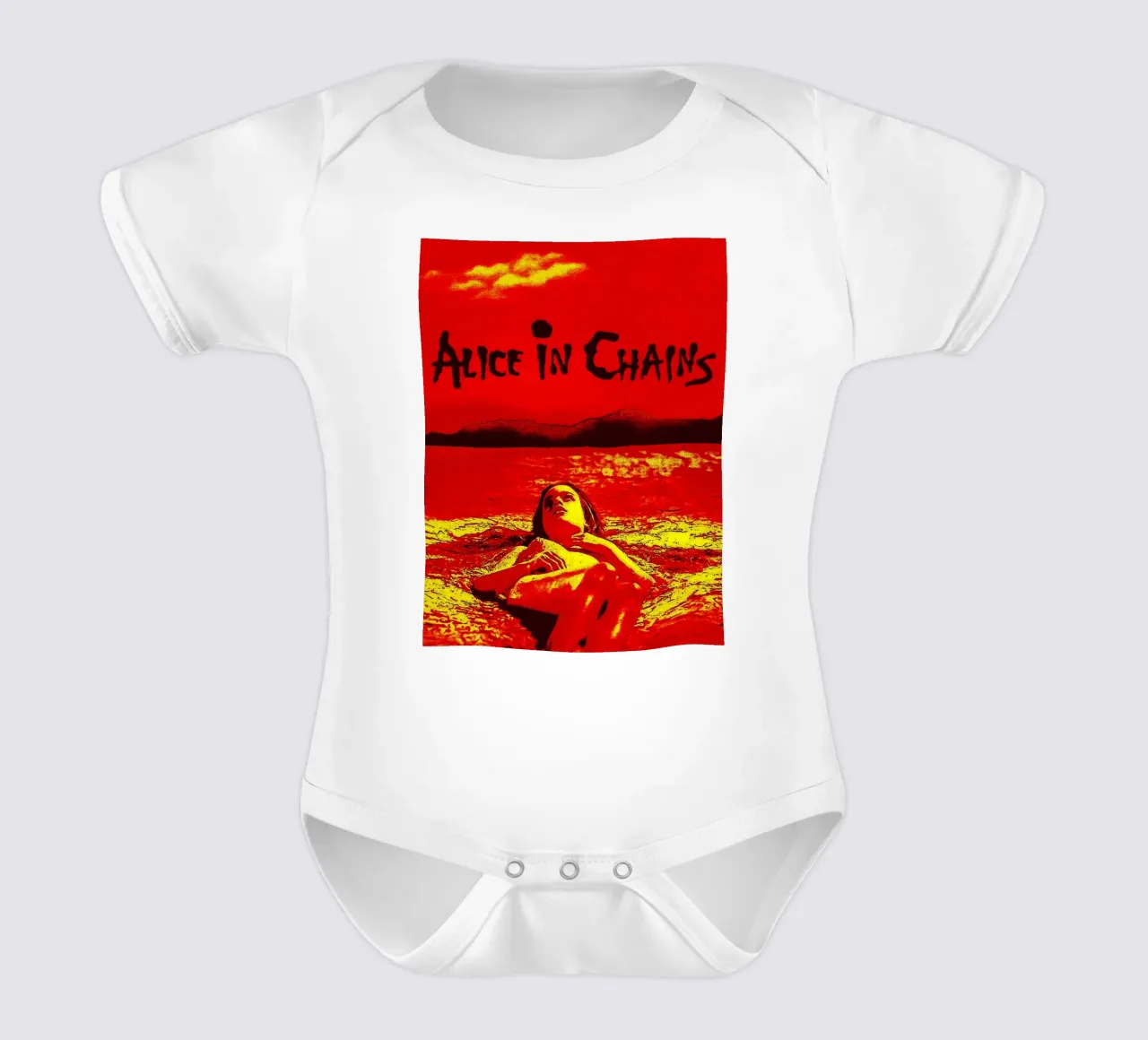 Alice in Chains body neonato maniche corte da vanhesling