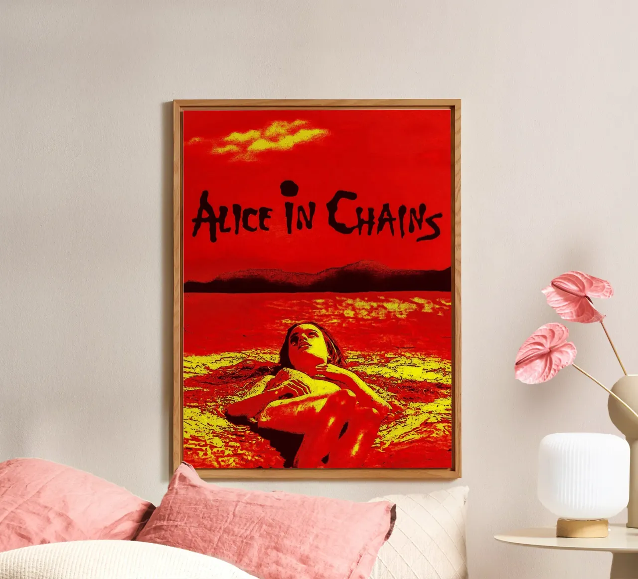 Alice in Chains alluminio dibond da vanhesling