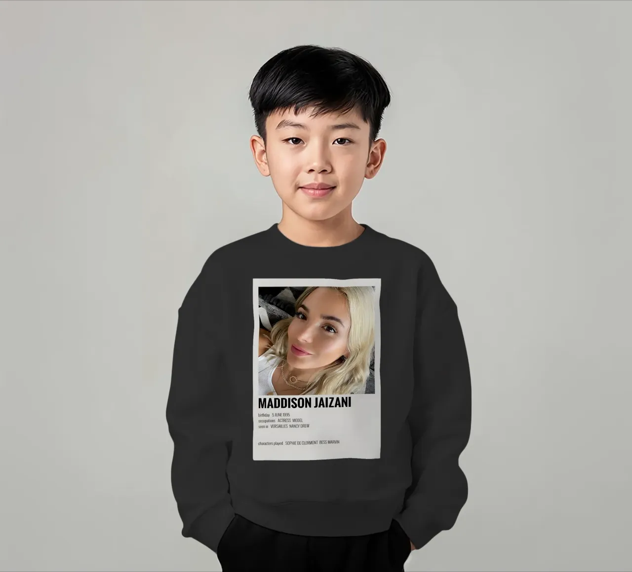 MADDISON JAIZANI felpa bambino da MVFminimalist