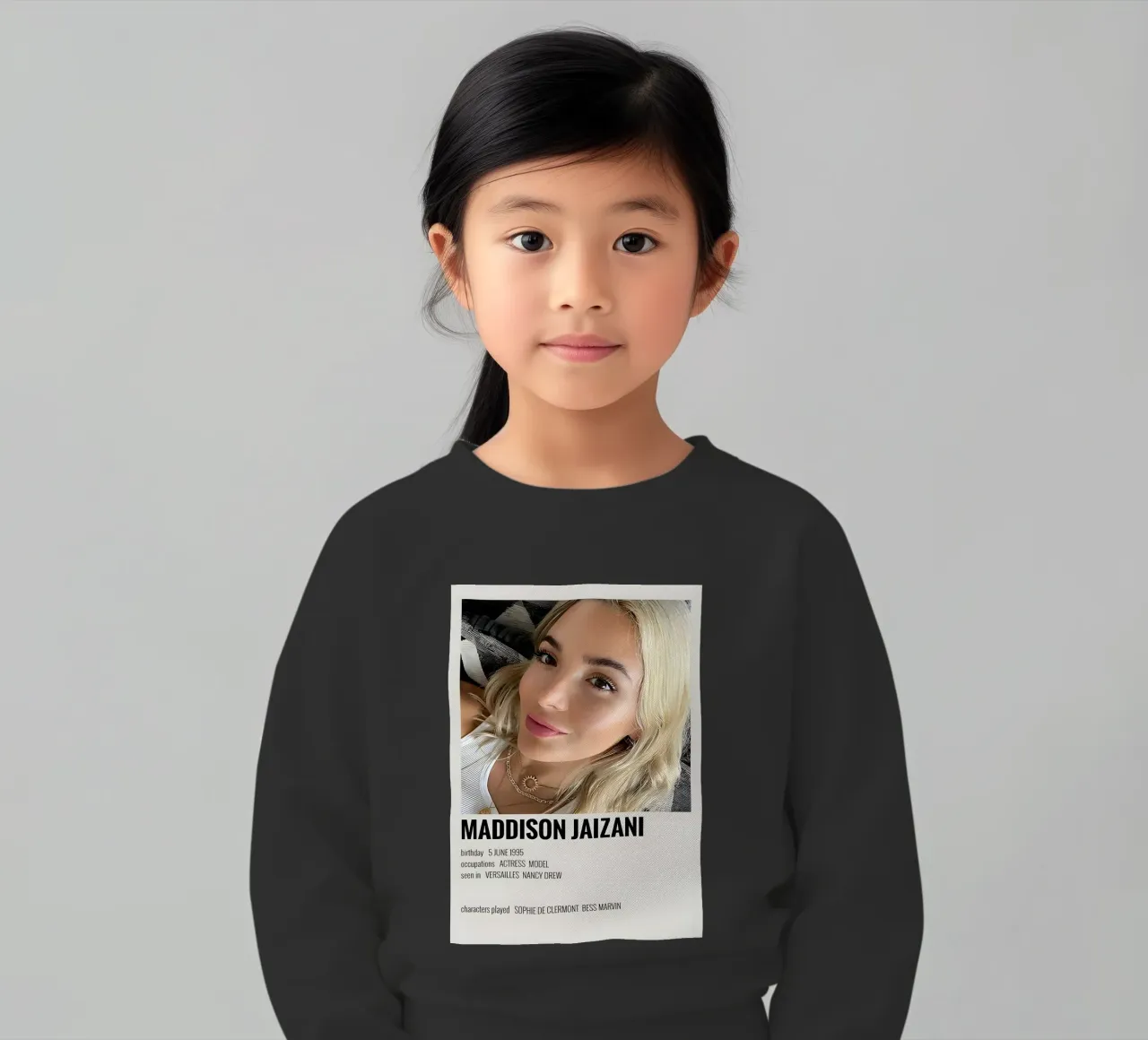 MADDISON JAIZANI felpa bambino da MVFminimalist