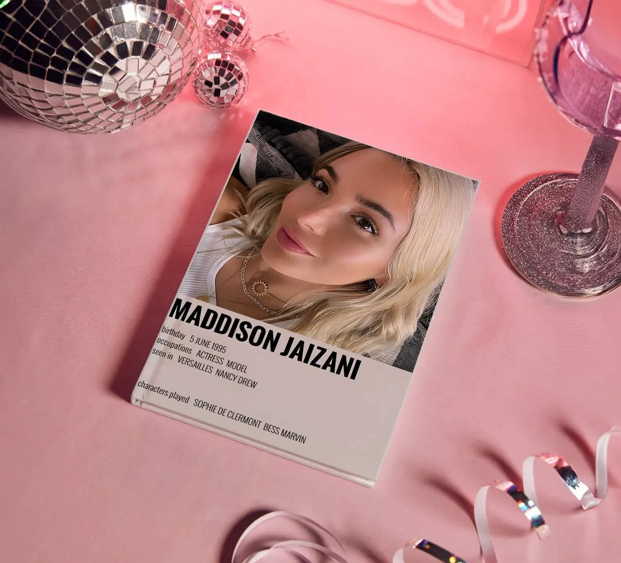 MADDISON JAIZANI notebook by MVFminimalist