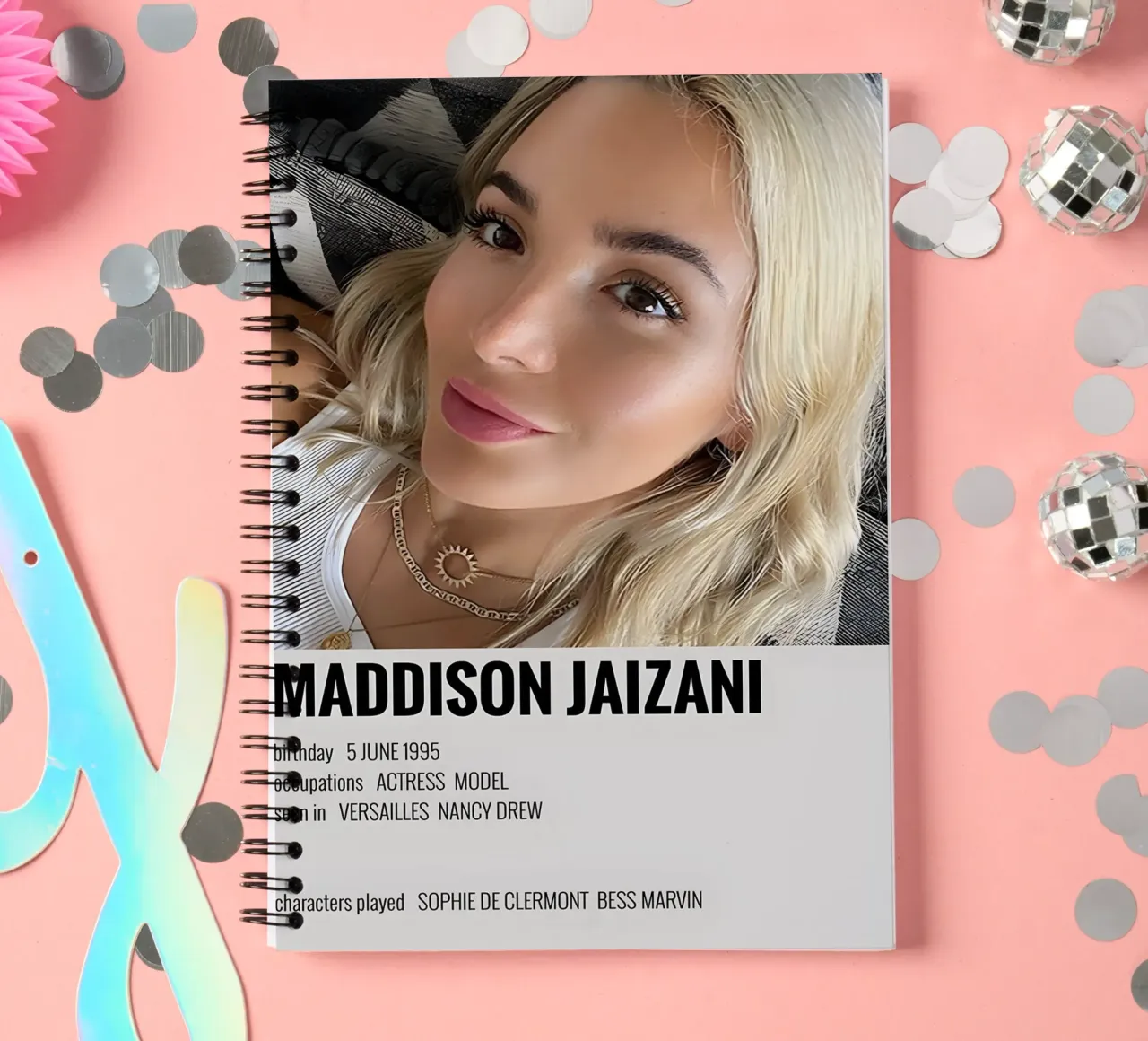 MADDISON JAIZANI diario ad anelli da MVFminimalist