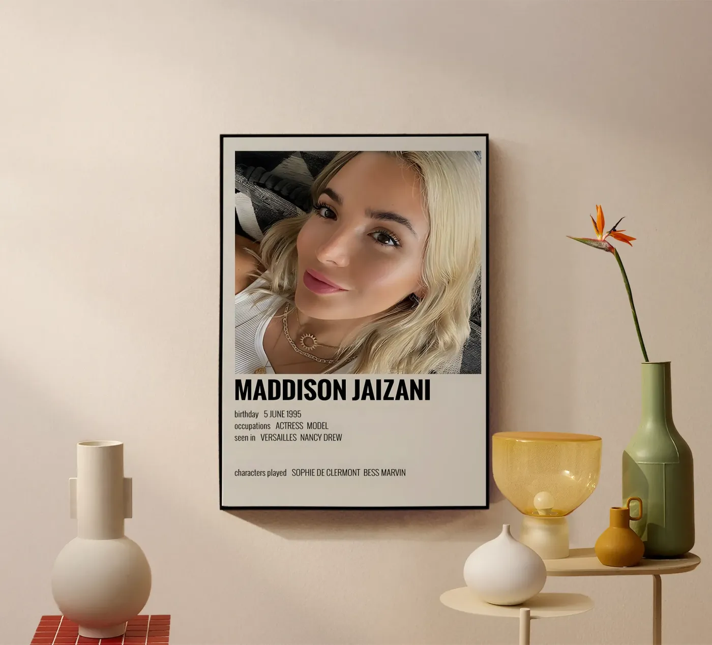 MADDISON JAIZANI plexiglass da MVFminimalist