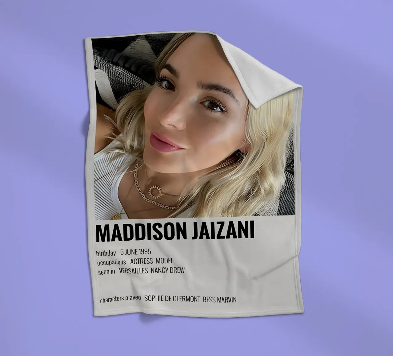MADDISON JAIZANI coperta in pile da MVFminimalist