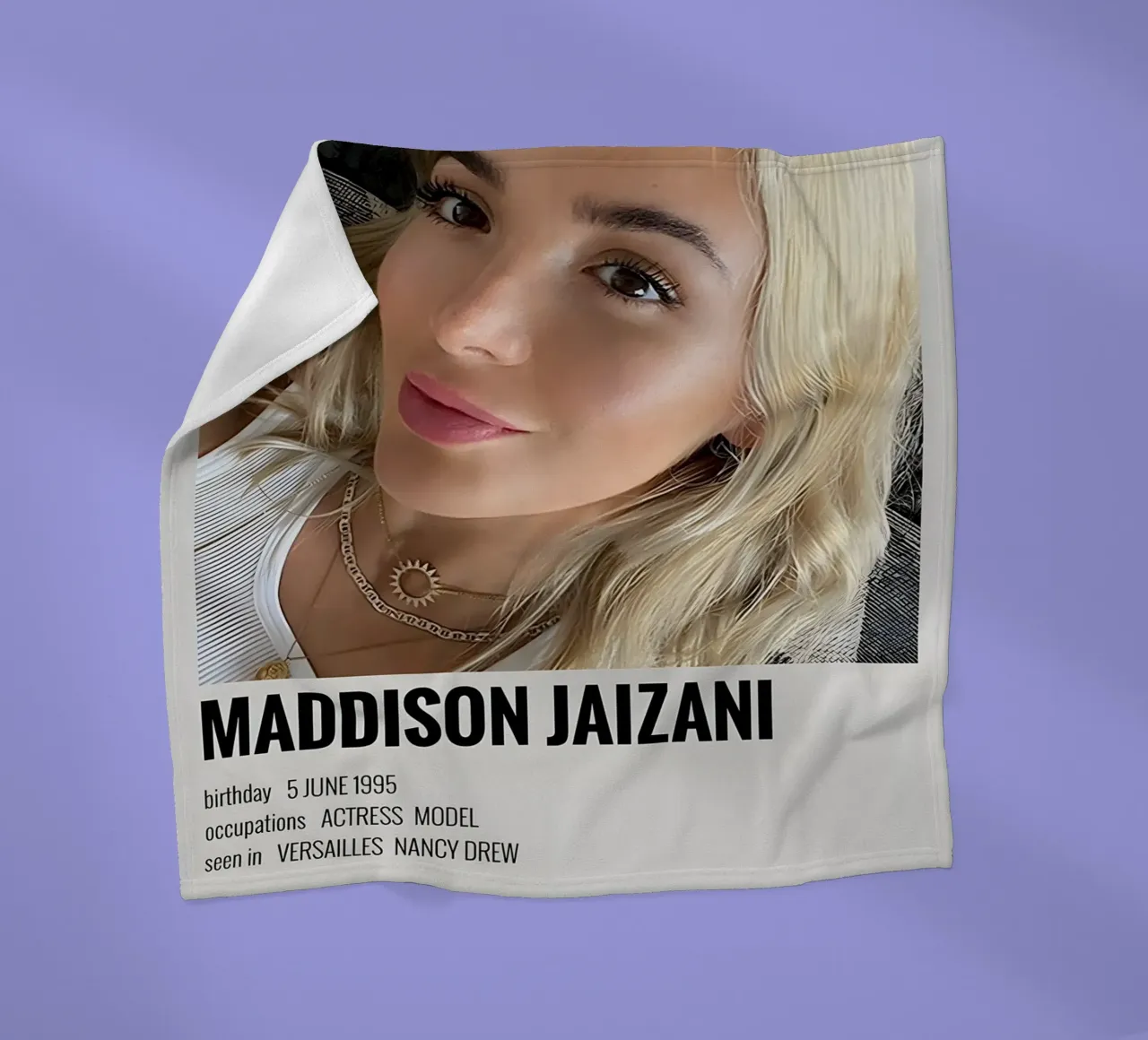 MADDISON JAIZANI coperta in pile da MVFminimalist