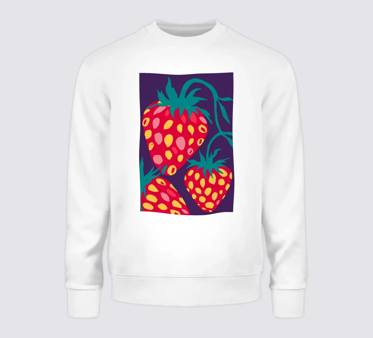 Papaya Slice Stillness sudadera de Peak Delusion