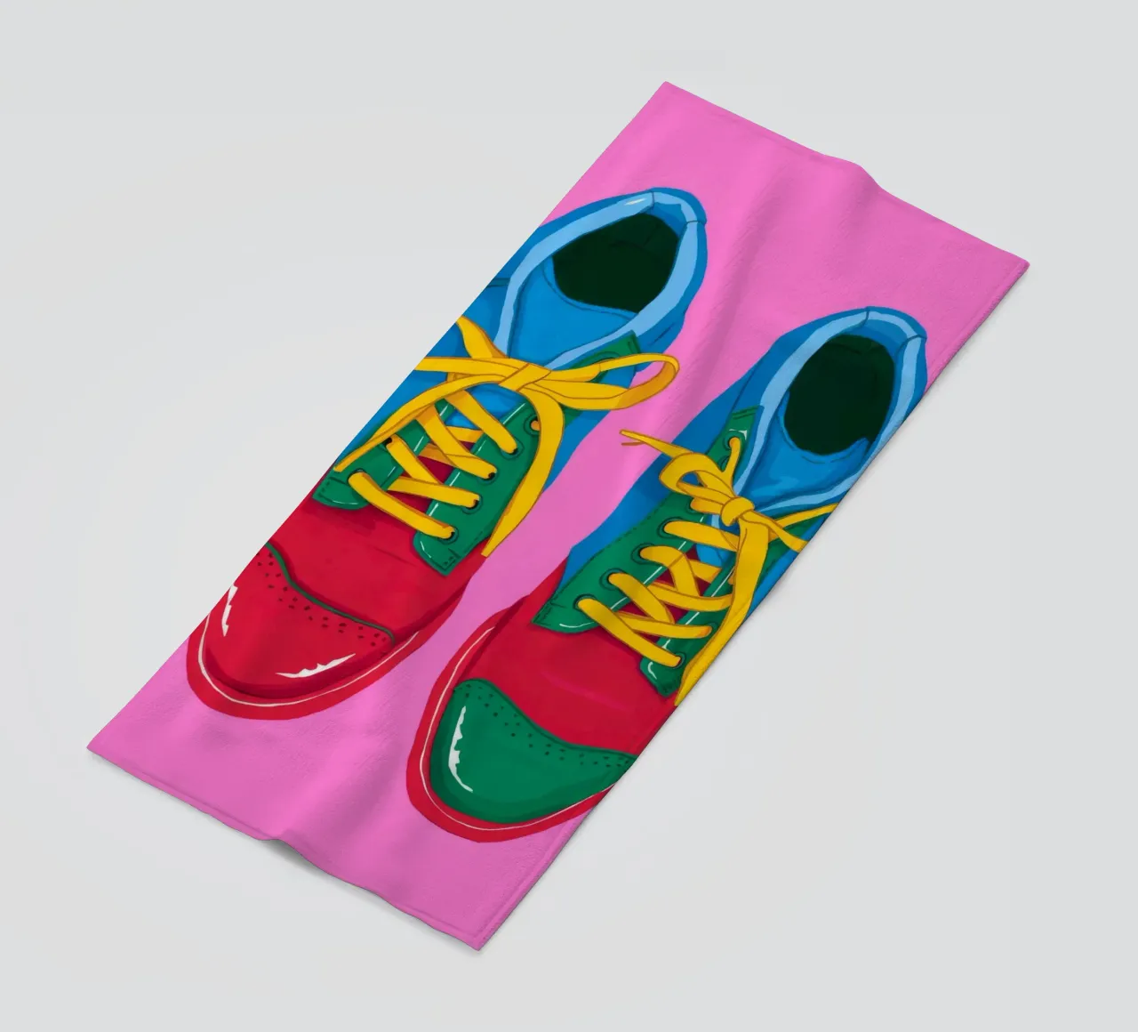Sneaker Pop colorate telo mare da Peak Delusion