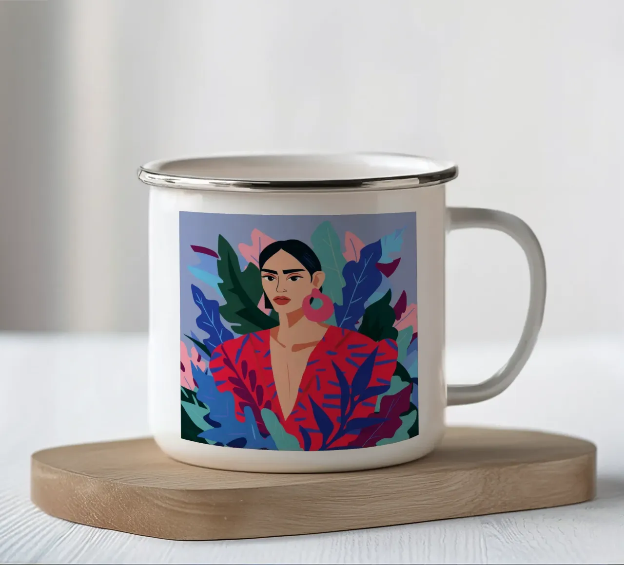 Giacca Jungle Diva tazza in smalto da Peak Delusion