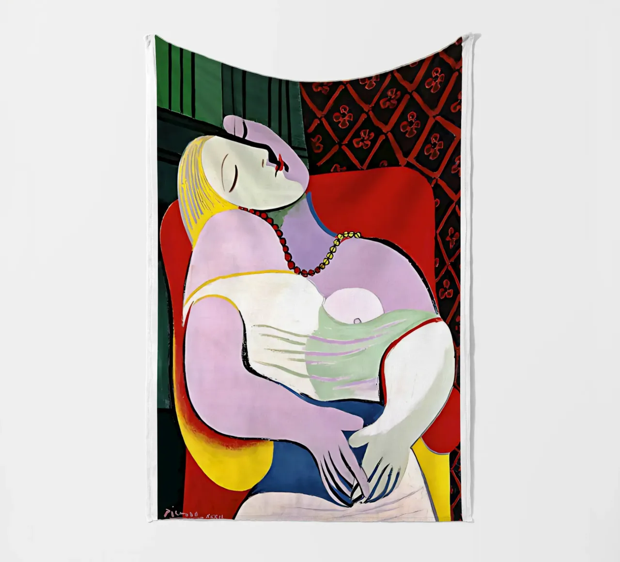 La Reve, Pablo Picasso coperta in pile da careytowne1