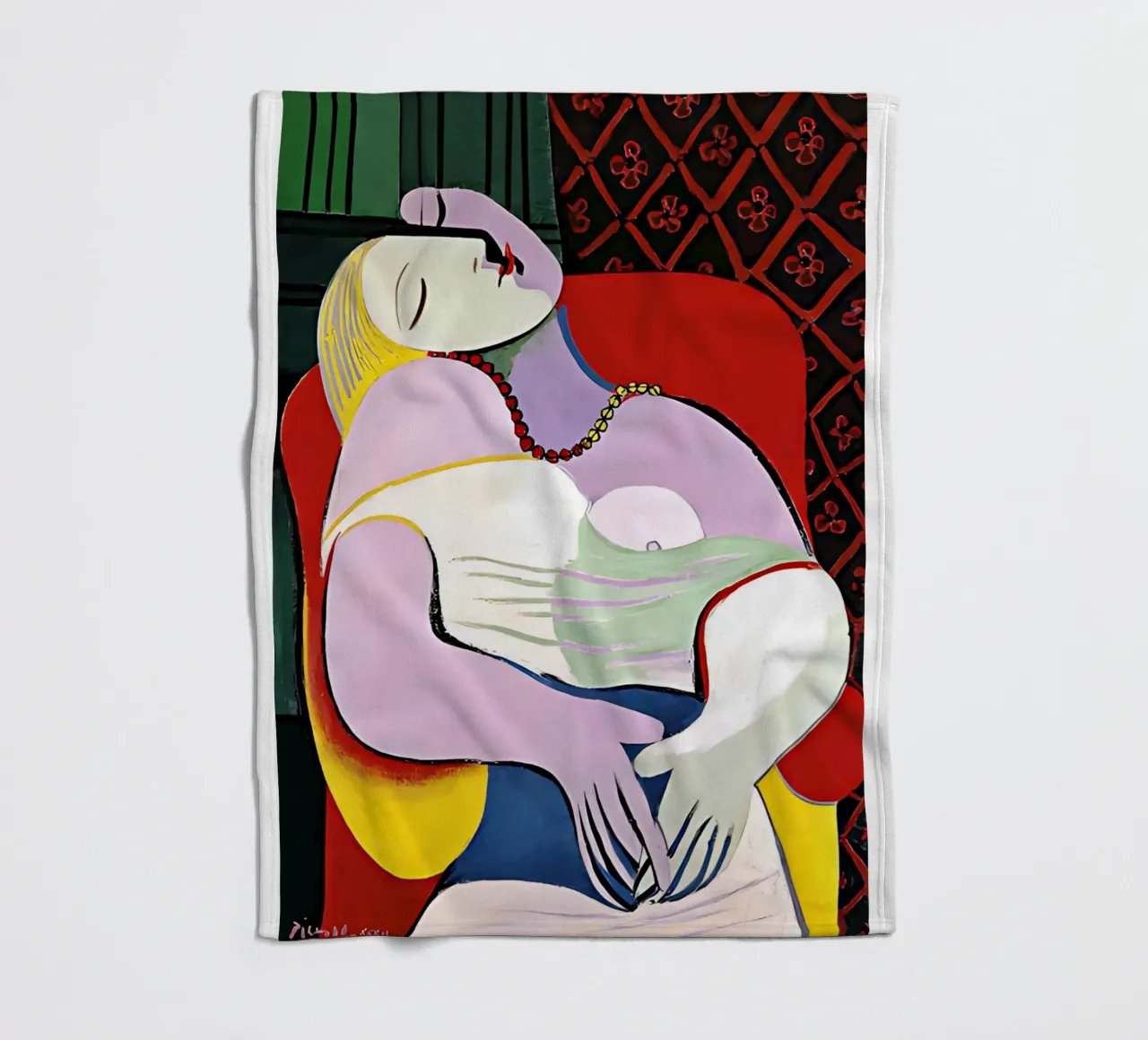 La Reve, Pablo Picasso coperta in pile da careytowne1