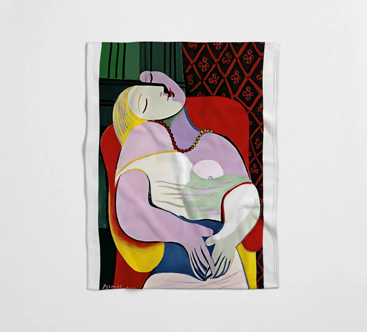 La Reve, Pablo Picasso coperta in pile da careytowne1