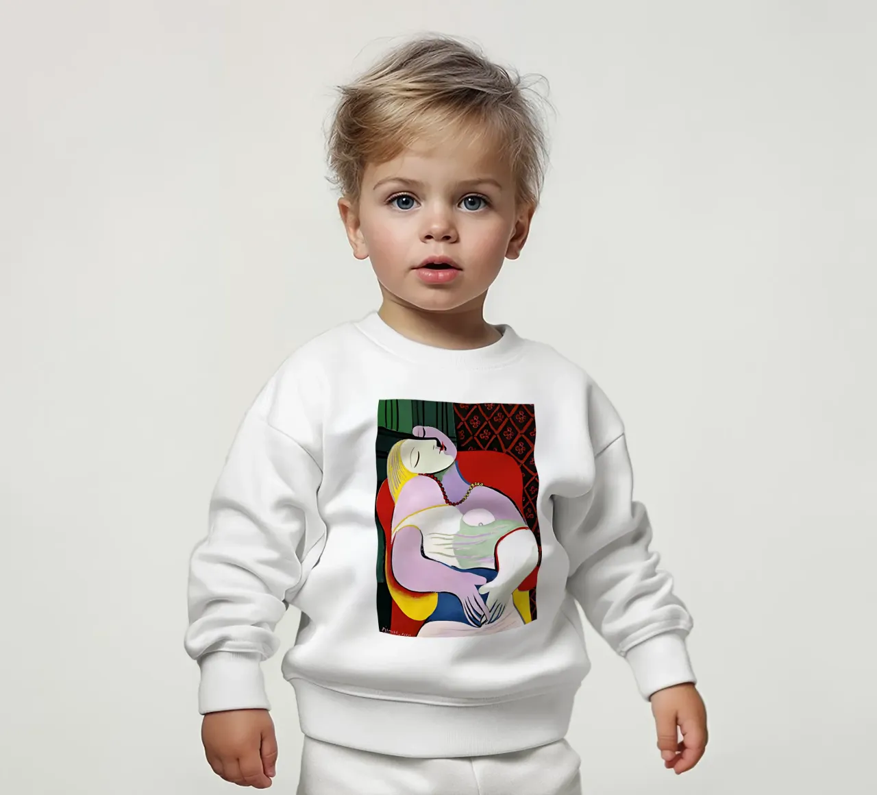 La Reve, Pablo Picasso felpa neonato da careytowne1