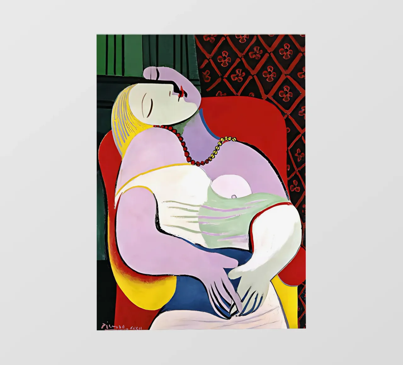 La Reve, Pablo Picasso telo in pvc da careytowne1