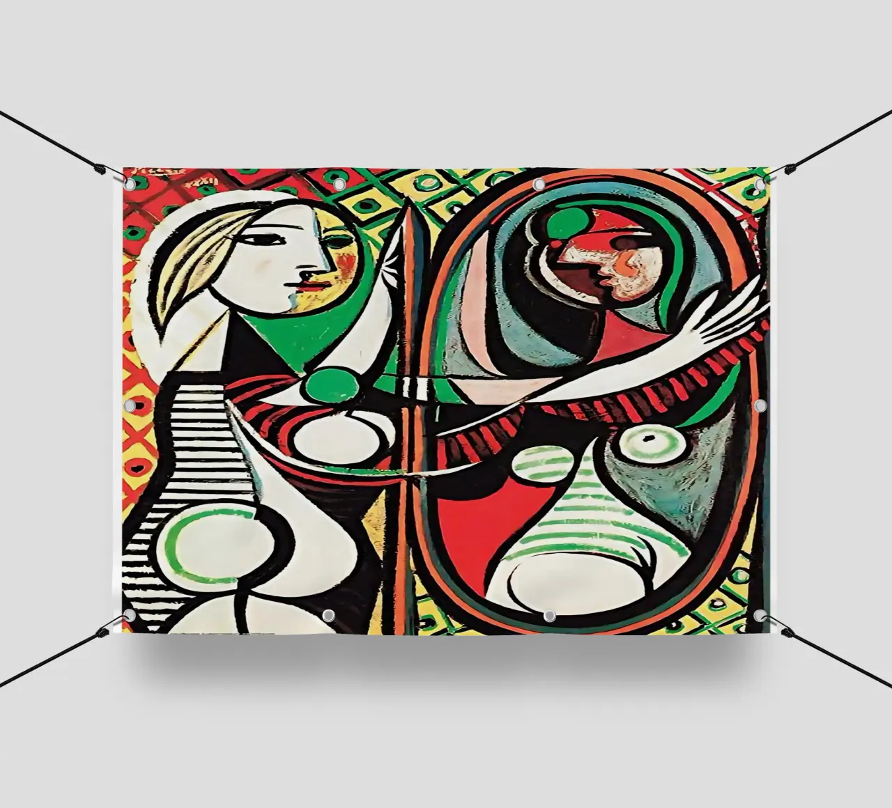 Ragazze in stile Pablo Picasso telo in pvc da careytowne1