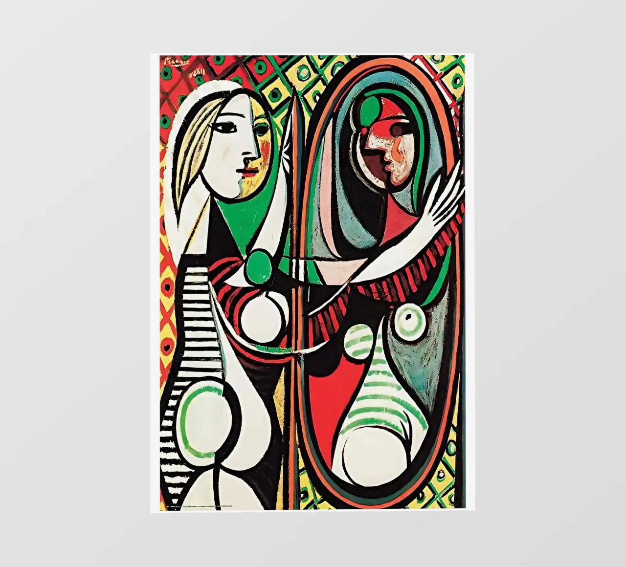 Chicas en el estilo artístico de Pablo Picasso lonas publicitarias de careytowne1