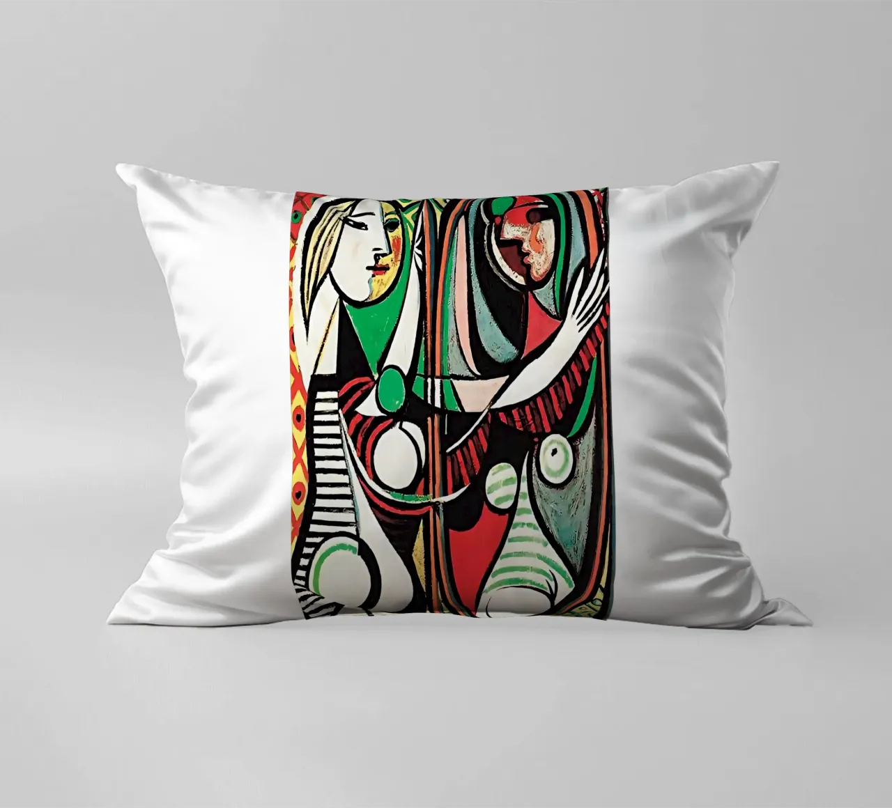 Ragazze in stile Pablo Picasso cuscino da careytowne1