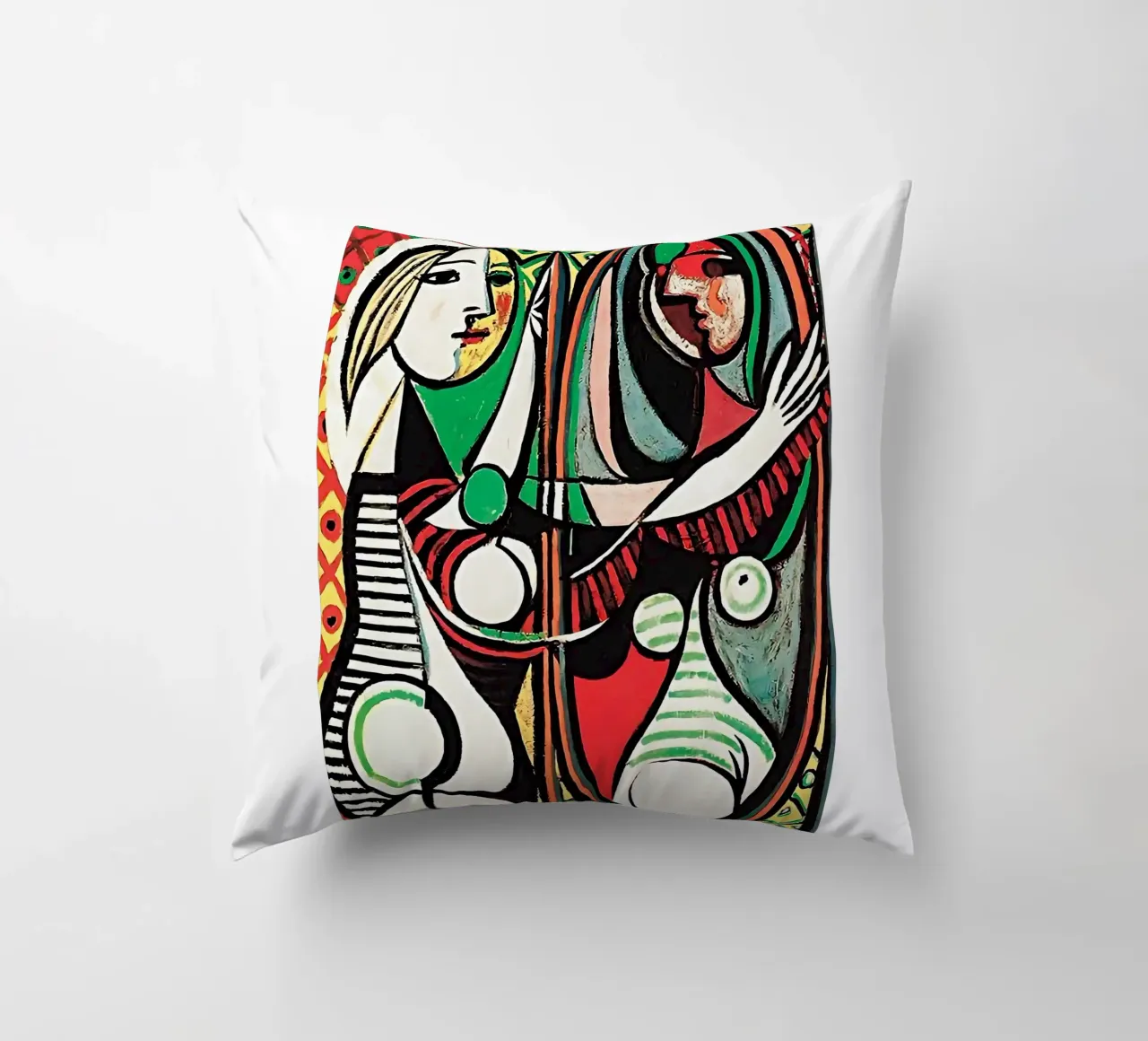 Ragazze in stile Pablo Picasso cuscino da careytowne1