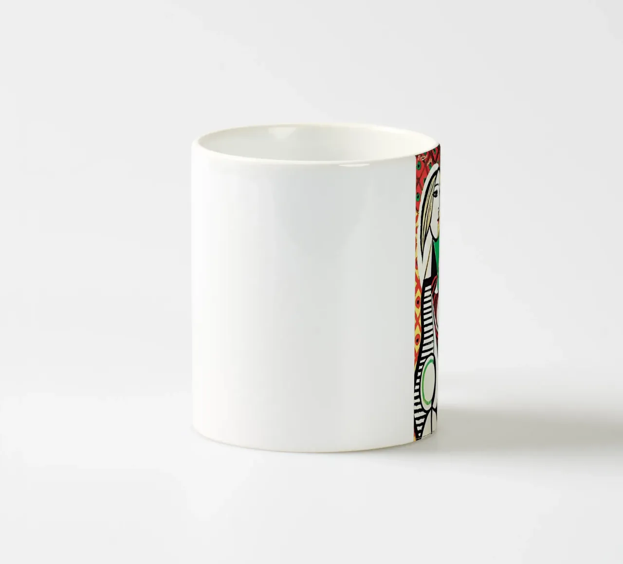Ragazze in stile Pablo Picasso tazza in ceramica da careytowne1