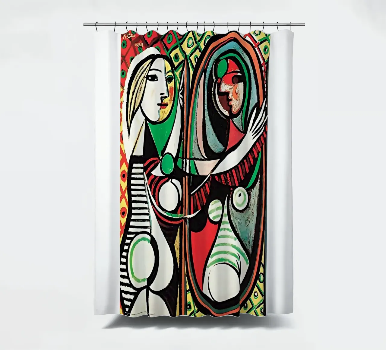 Ragazze in stile Pablo Picasso tenda da doccia da careytowne1