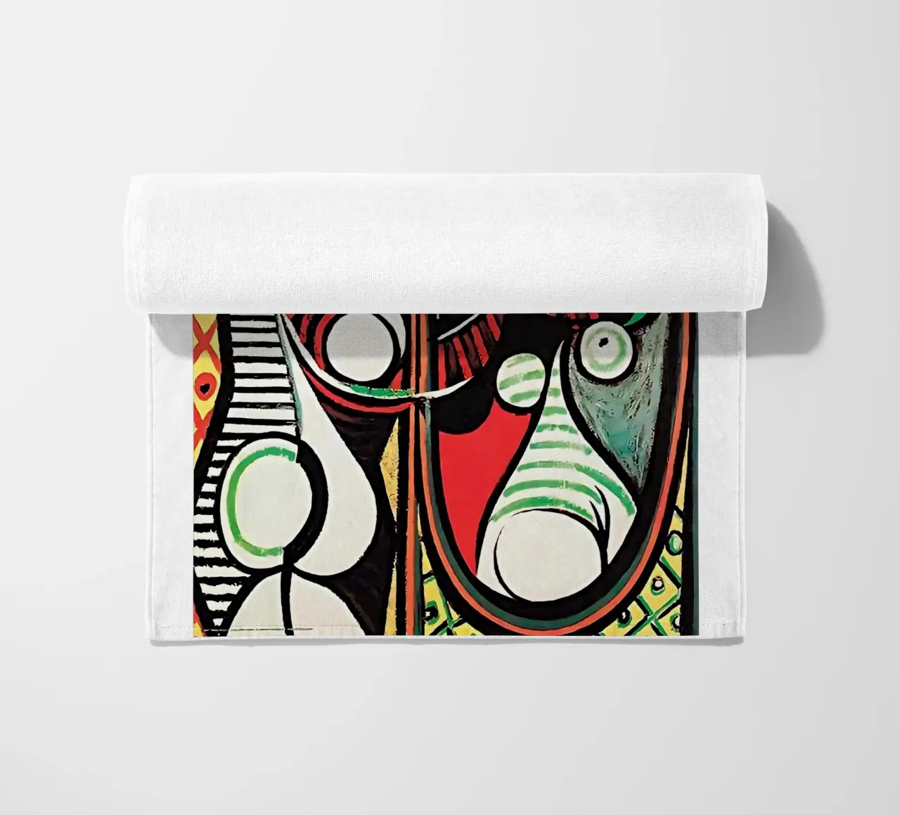 Ragazze in stile Pablo Picasso telo mare da careytowne1