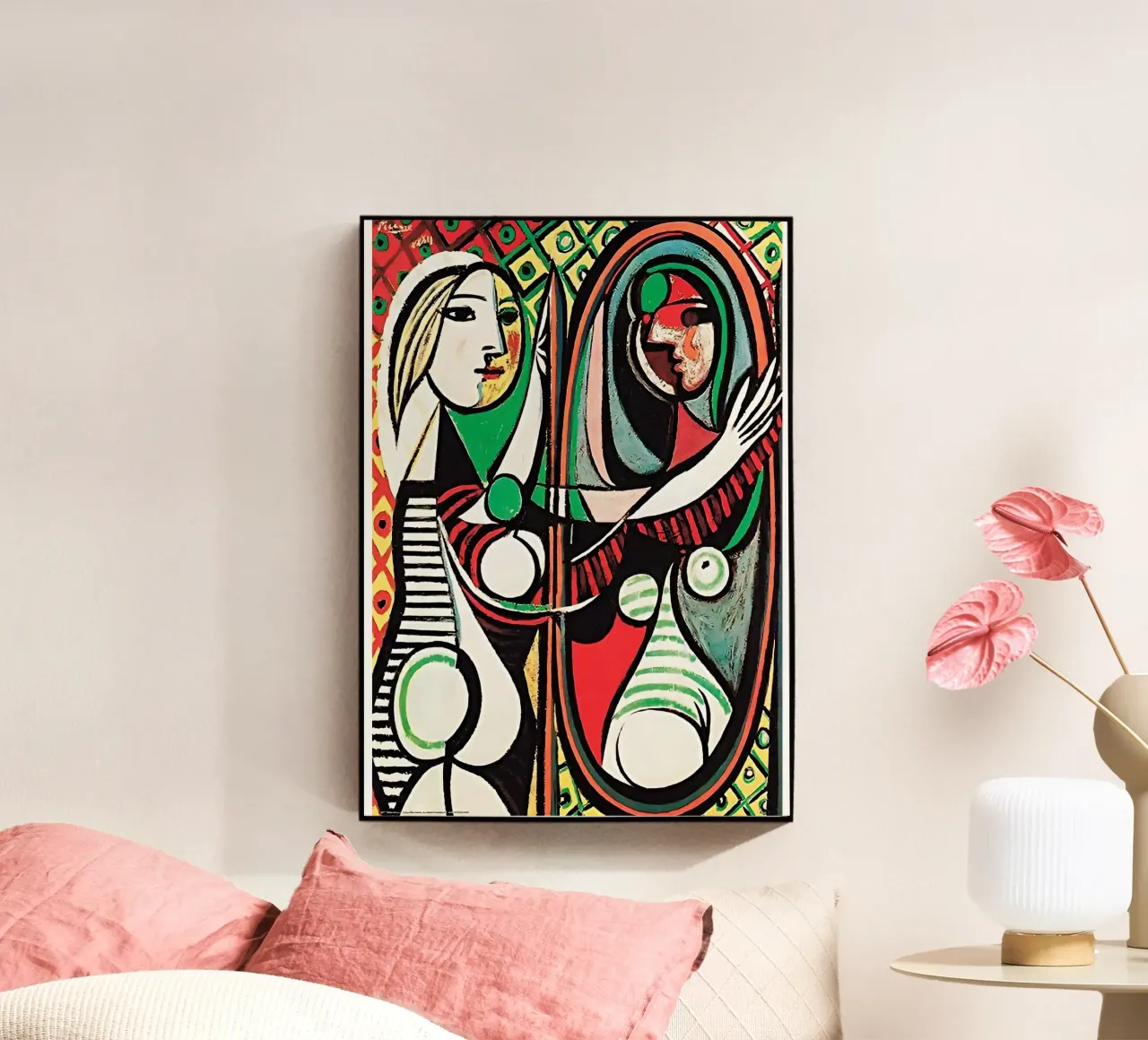 Ragazze in stile Pablo Picasso plexiglass da careytowne1