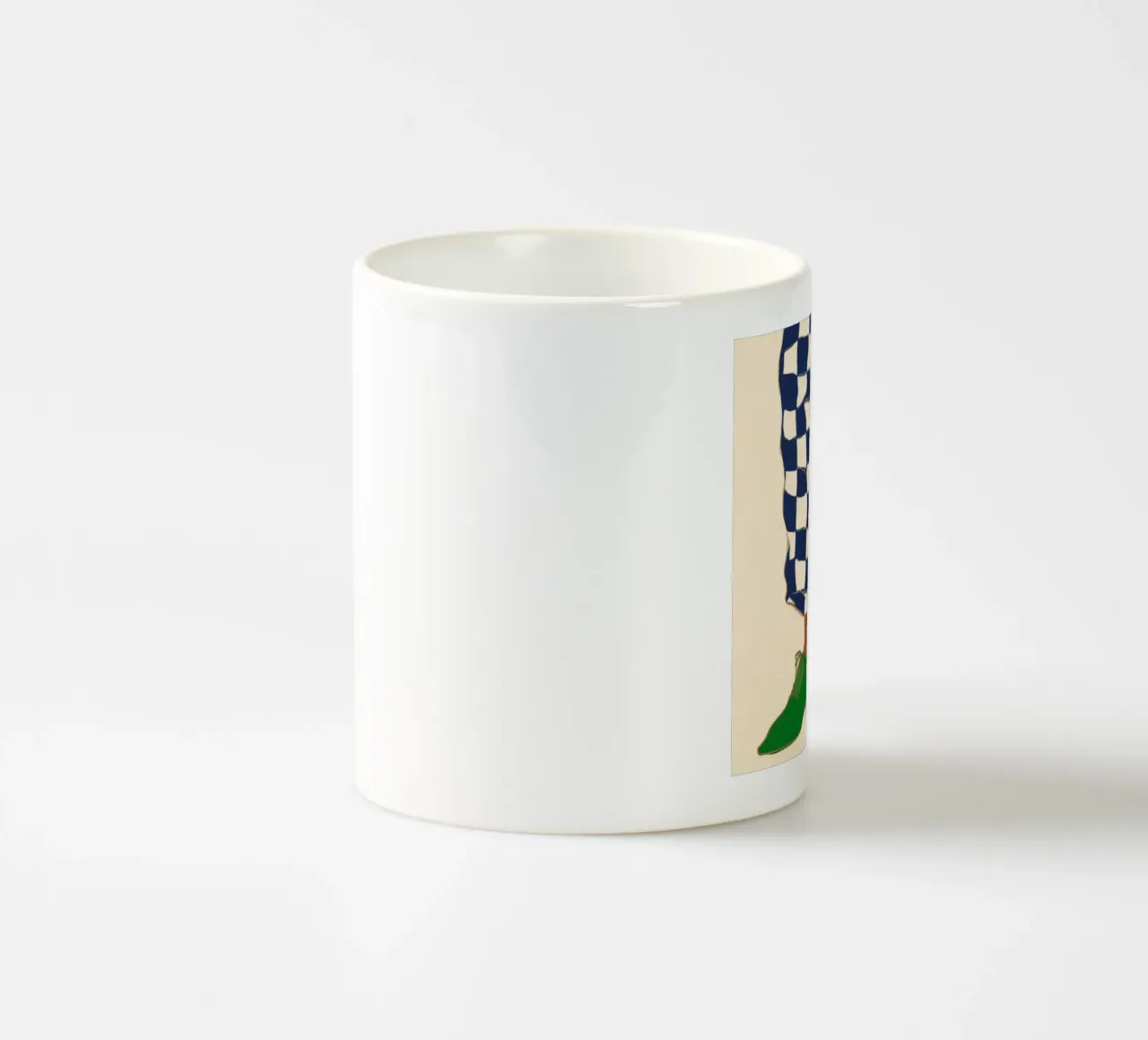 Pantaloni a scacchi Stance tazza in ceramica da Peak Delusion