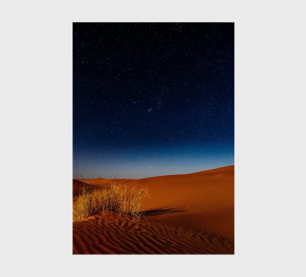 twilight on sand dunes notebook by life of sands