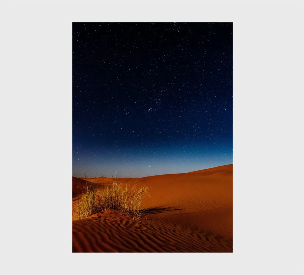 twilight on sand dunes notebook by life of sands