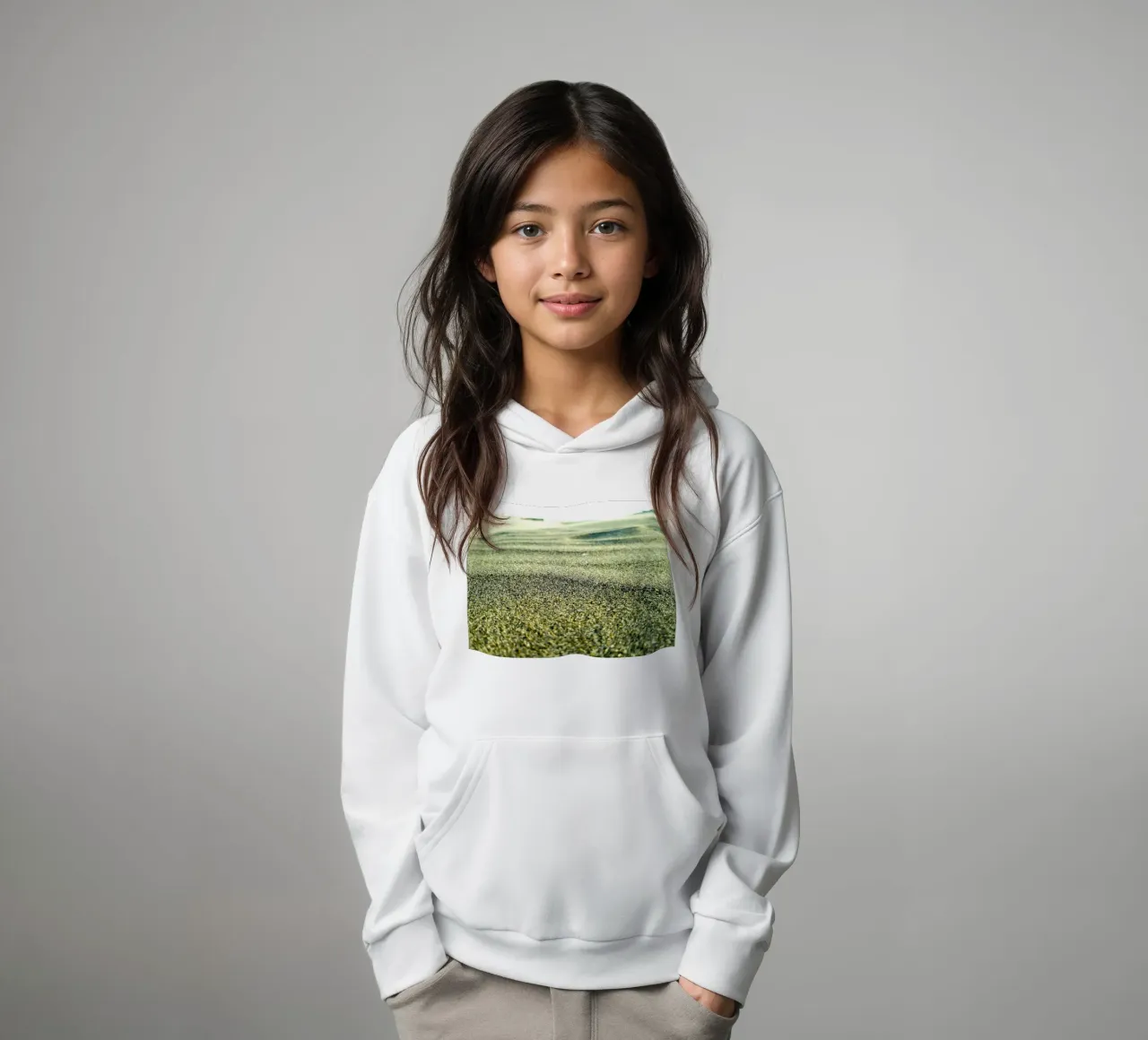 désert avec du vert sweat à capuche enfant de life of sands