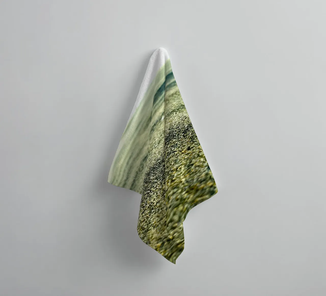 désert avec du vert serviette de bain de life of sands
