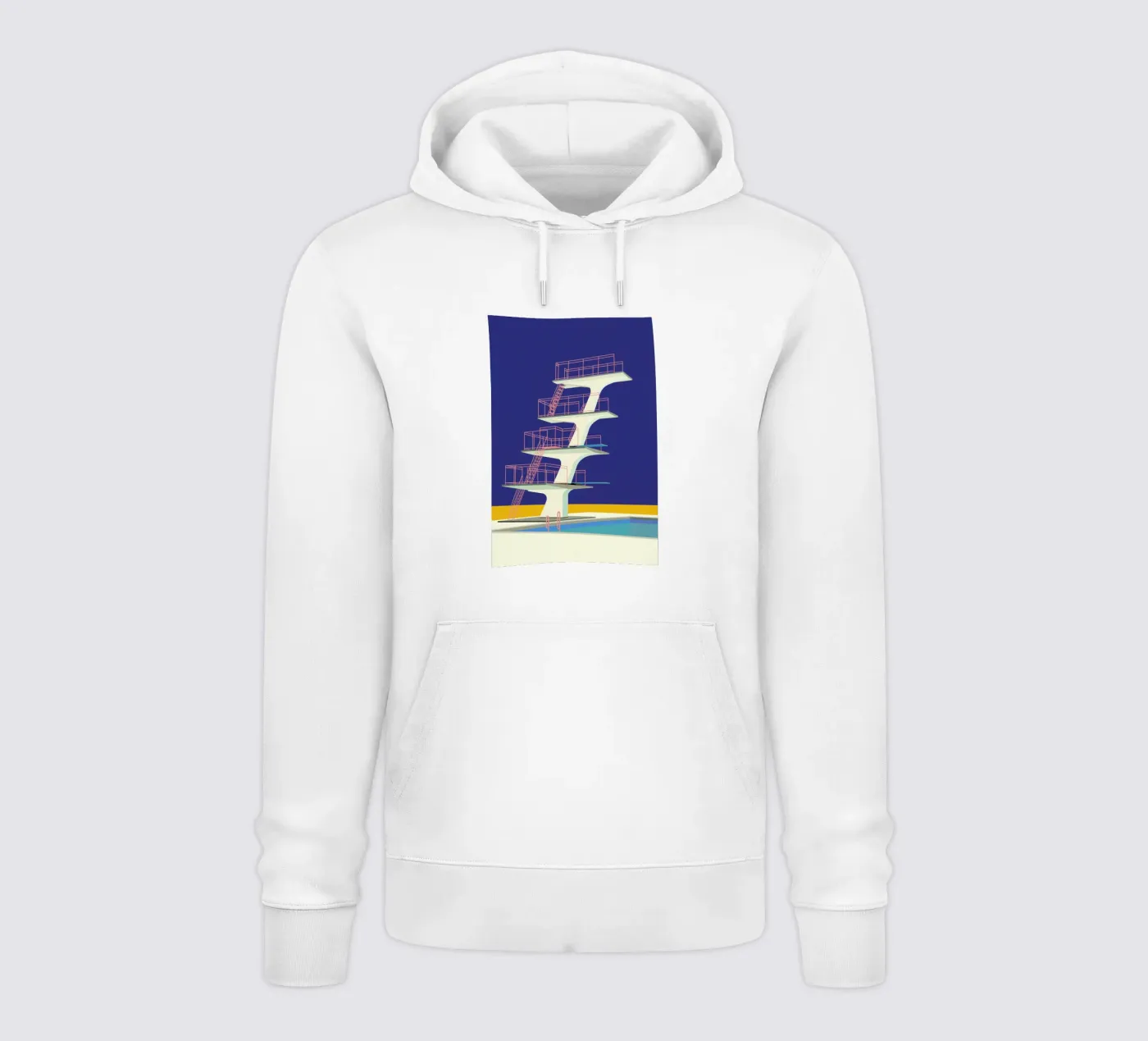 Diving Tower hoodie van Rosi Feist