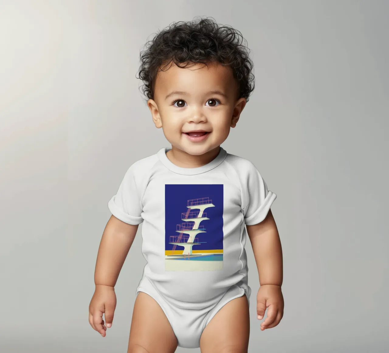 Diving Tower body bébé de Rosi Feist