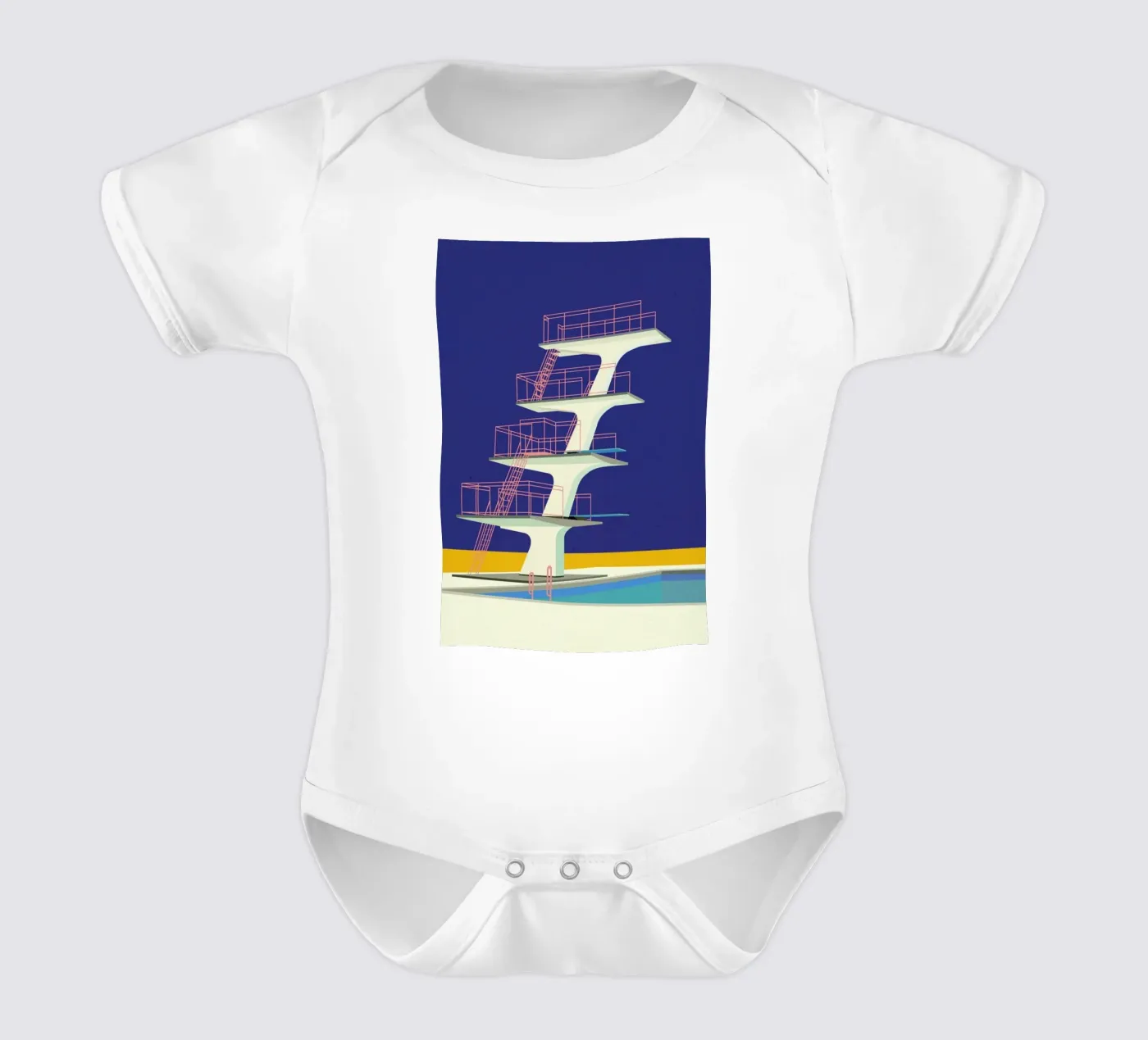 Diving Tower body bébé de Rosi Feist