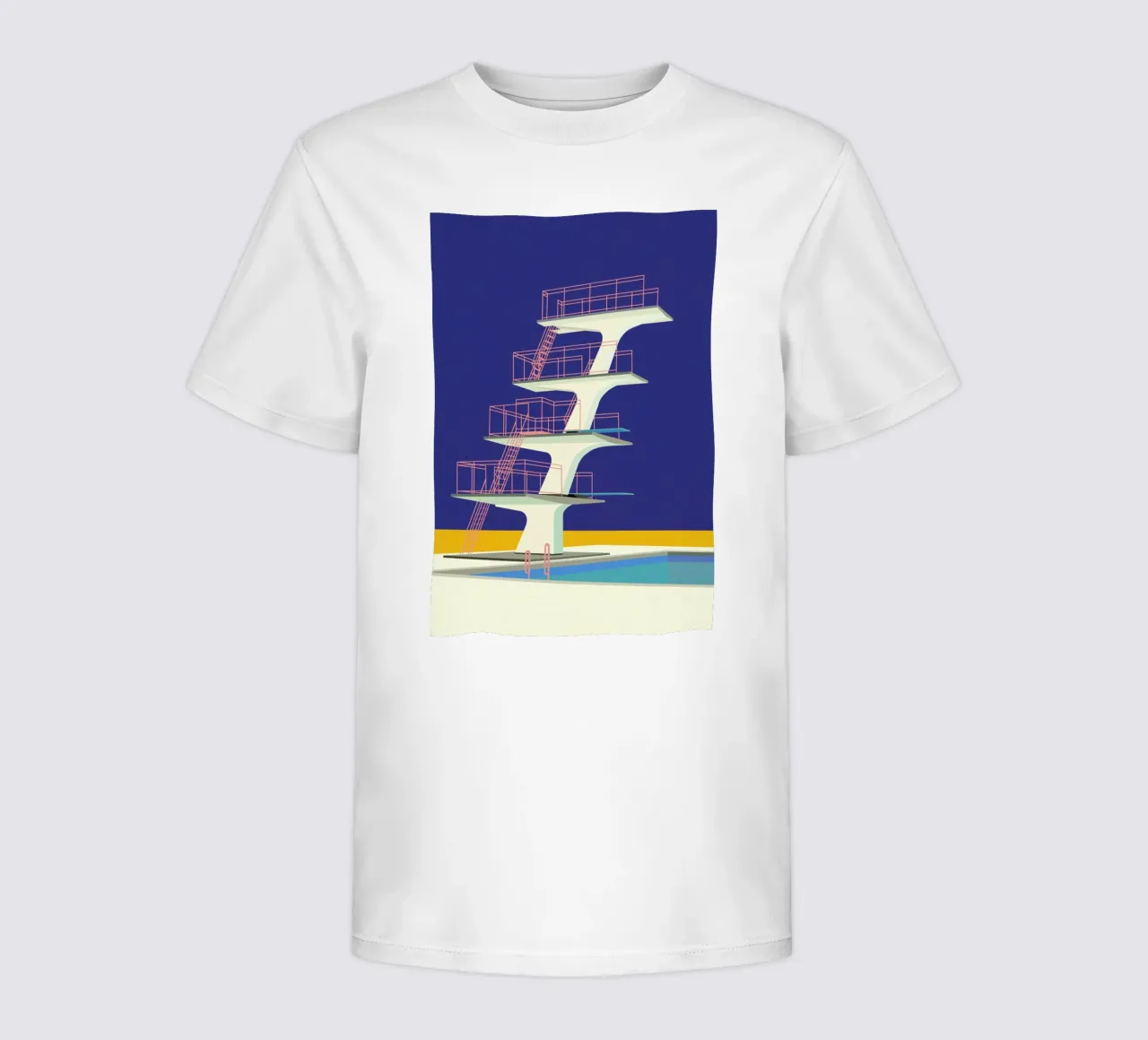 Diving Tower t-shirt bambini da Rosi Feist